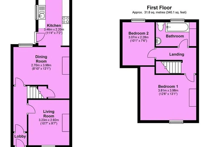 Entire 2-bedroom House With Garden * York